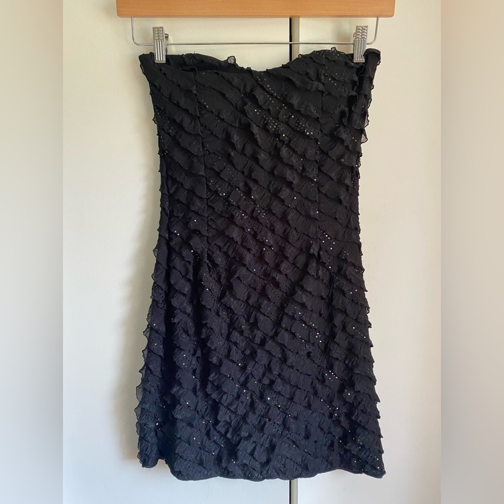 Elegant Black Mini Dress
